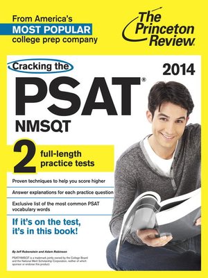 Cracking the PSAT/NMSQT with 2 Practice Tests, 2014 Edition - ebook
